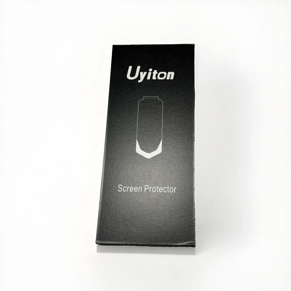 Uyiton 2 Pack Screen Protector for Apple iPhone 15 Pro Max Tempered Glass New